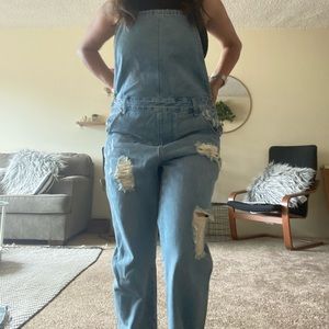 Baggy overalls